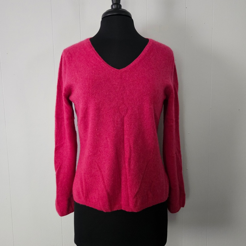 Unbranded 100% Cashmere Womens M V-neck Sweater